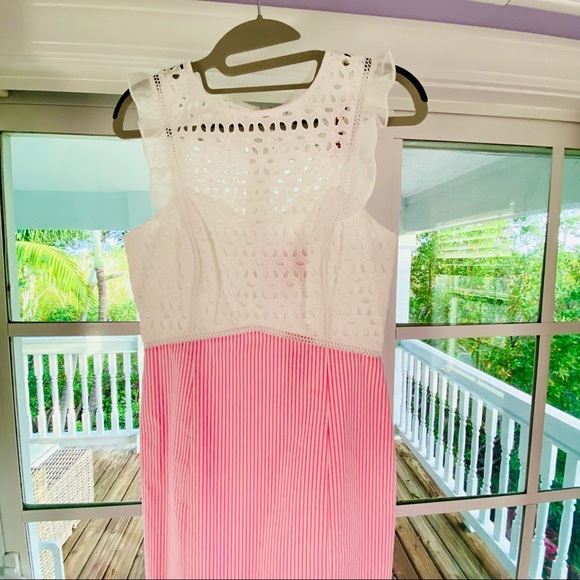 Lilly Pulitzer Maya Shift Dress Pink Tropics NWT - Picture 7 of 12